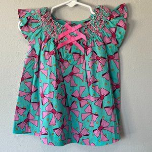 Lola Et Moi Baby Girl Bow Design Dress Size 6M  NWT!